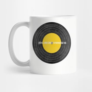 girl put your records on Mug